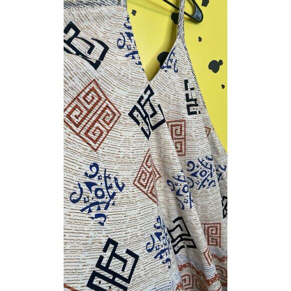 BELMA Boho Afrocentric Cotton Dress One Size NWOT Festival Artwear Style - Picture 6 of 13